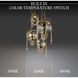 Forever Revere LED 24.13 inch Heirloom Gold Chandelier Ceiling Light