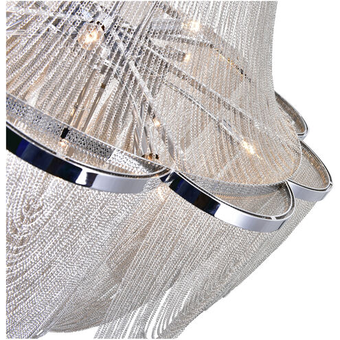 Taylor 10 Light 22 inch Chrome Down Chandelier Ceiling Light