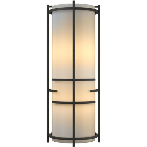 Extended Bars 2 Light 6.75 inch Natural Iron Sconce Wall Light in Ivory Art