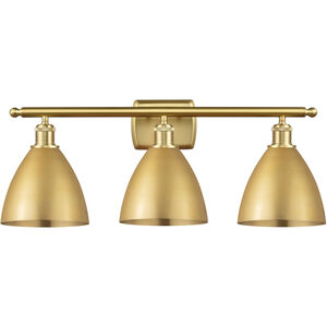 Ballston Dome LED 27.5 inch Satin Gold Bath Vanity Light Wall Light