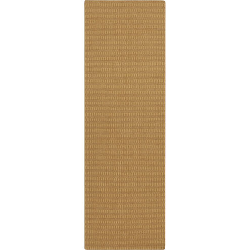 Ravena 96 X 30 inch Olive, Mustard Rug
