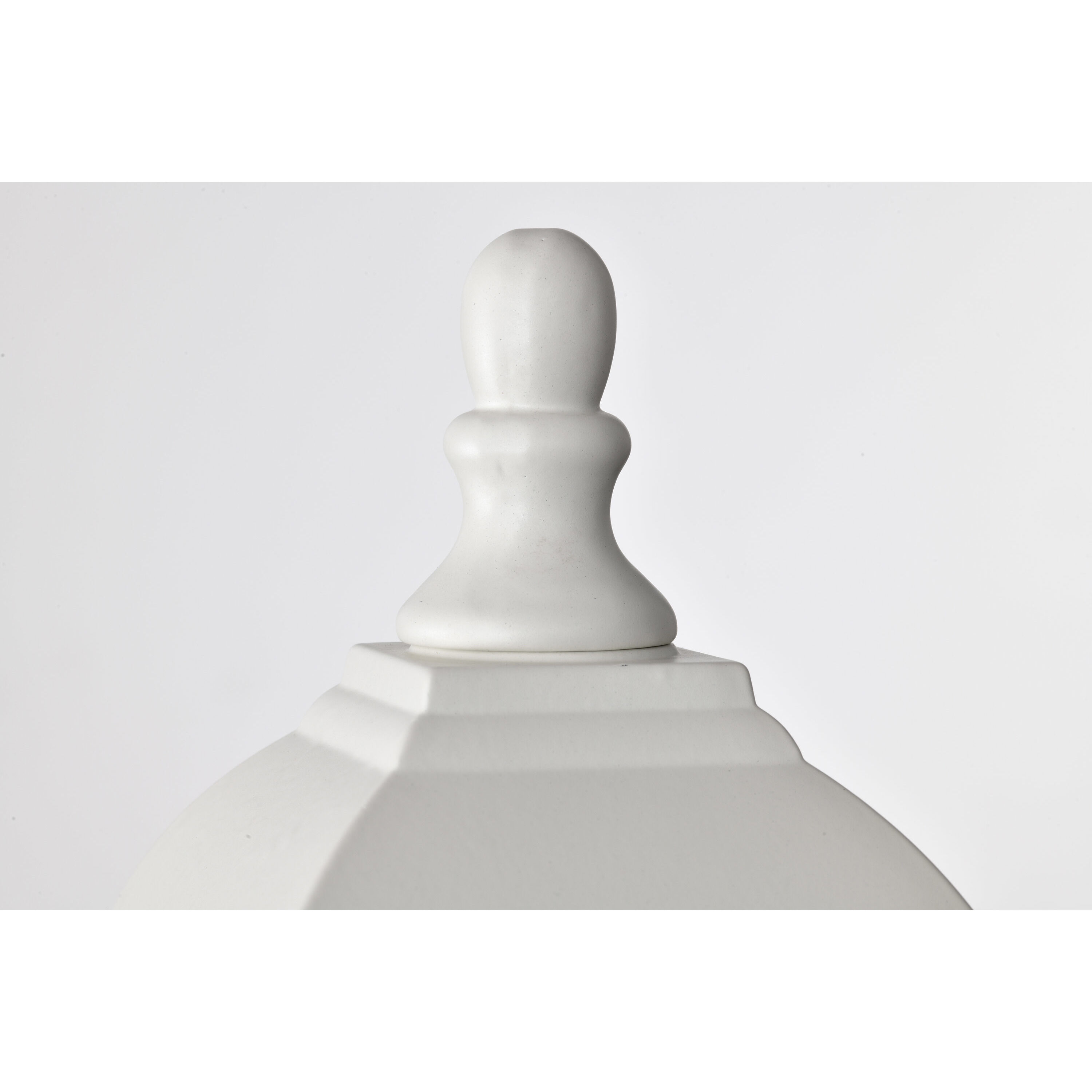 Briton 1 Light 14 inch White Outdoor Post Lantern