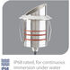 Tyler 12 4.1 watt Stainless Steel Path Lighting in 2700K, WAC Landscape