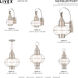 Newburyport 1 Light 20 inch Brushed Nickel Outdoor Post Top Lantern