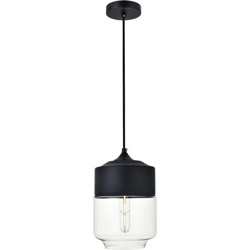 Lock Haven 1 Light 7 inch Black Pendant Ceiling Light