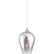 Canada 1 Light 12 inch Chrome Pendant Ceiling Light