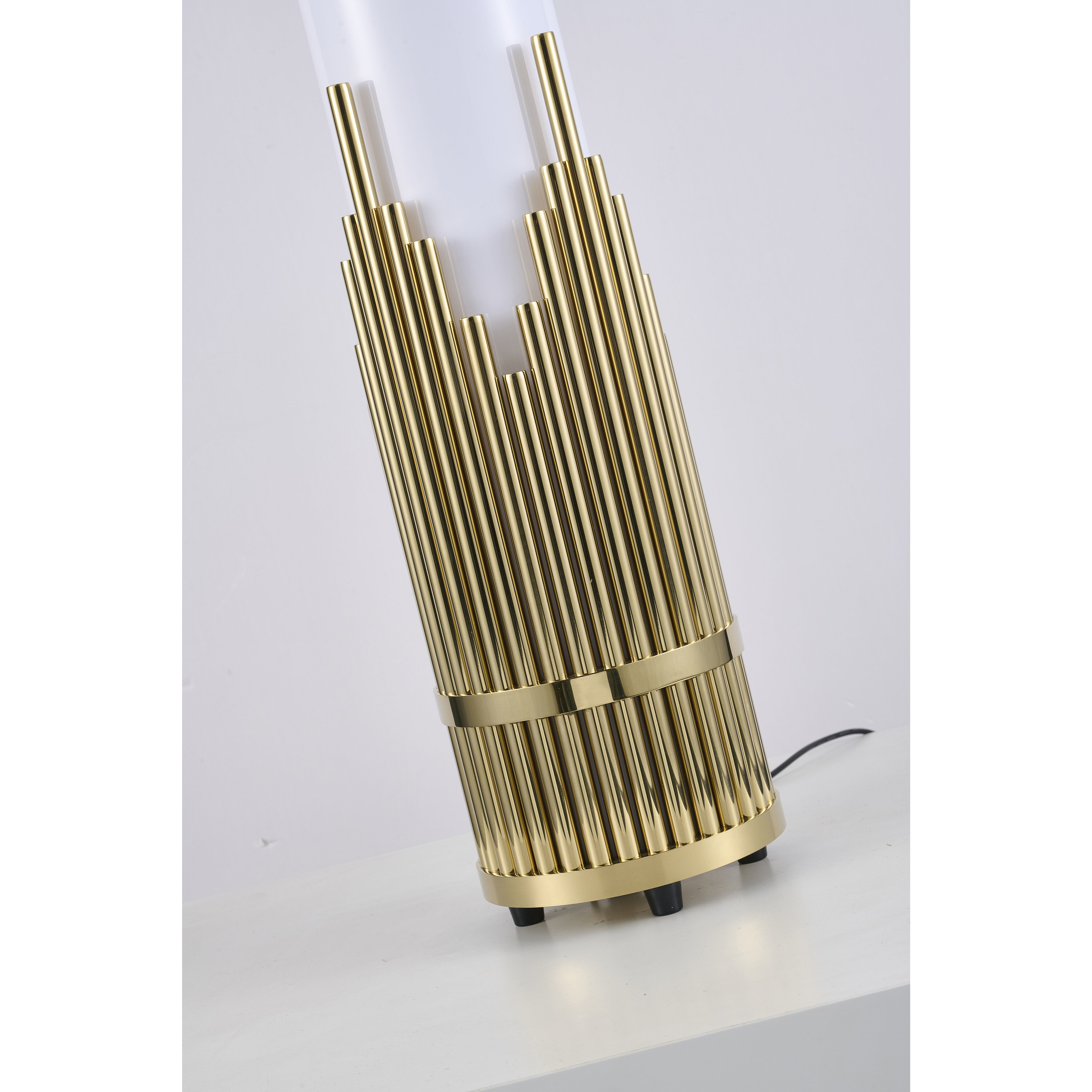 Canada 23.6 inch 40 watt Champagne Gold Table Lamp Portable Light