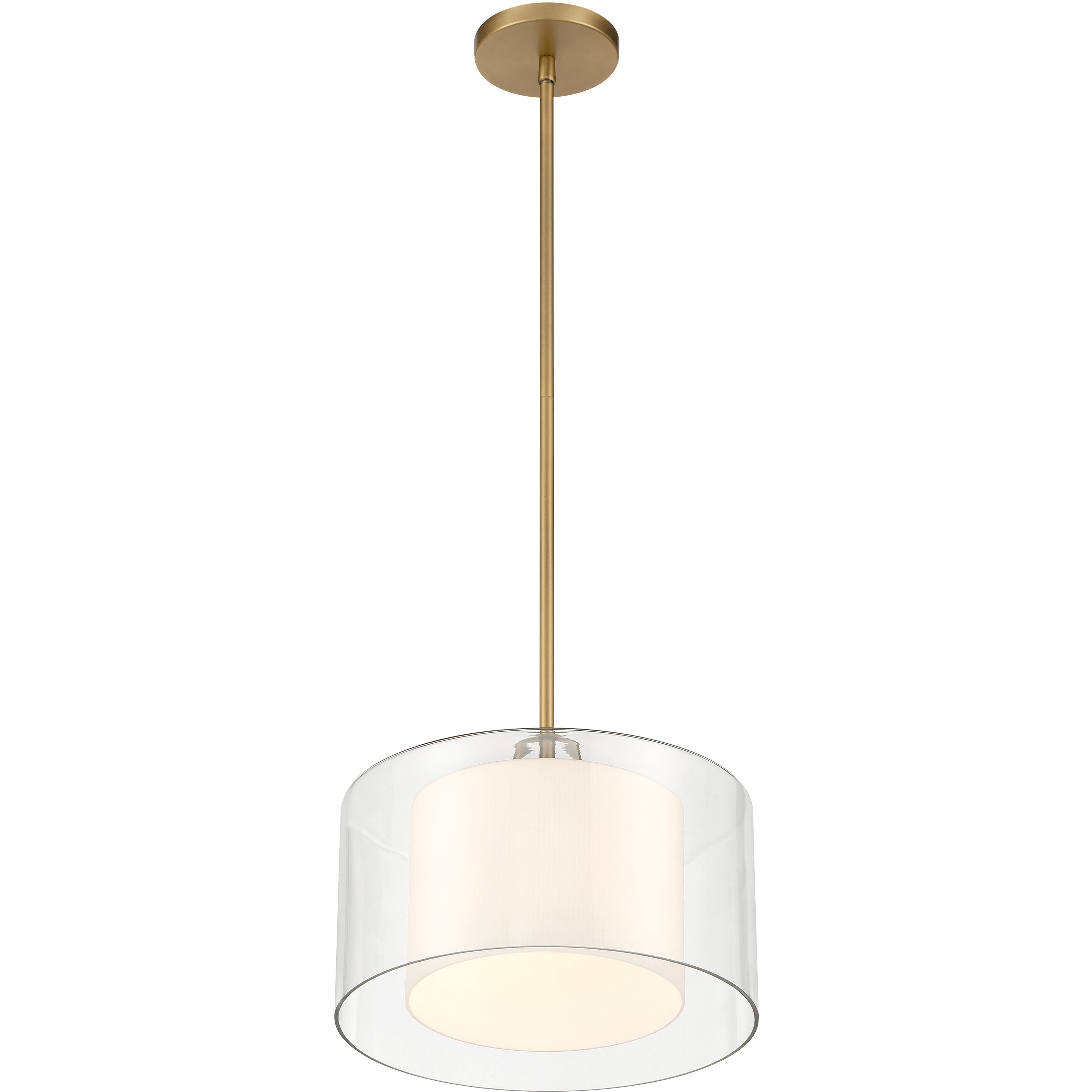 Seville 1 Light 12.75 inch Legacy Brass Convertible Pendant/Semi-Flush Mount Ceiling Light