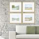 Waterside Collection Green Framed Art