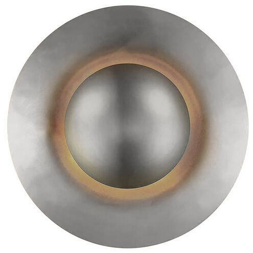 Blaze Wall Sconce Wall Light in 12in., Silver Leaf