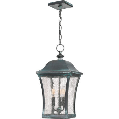 Bardstown 3 Light 10 inch Aged Verde Outdoor Hanging Lantern