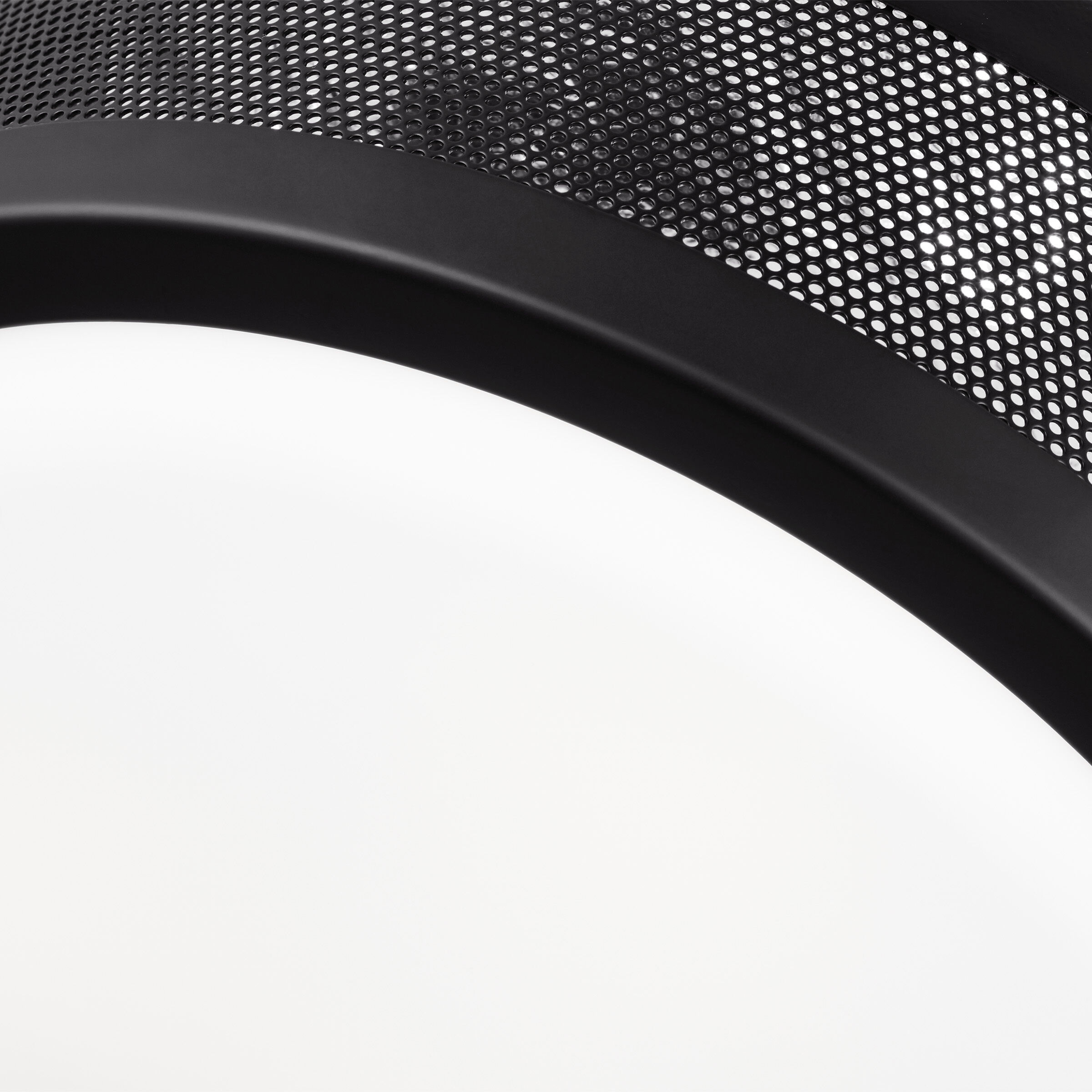 Vander 3 Light 12 inch Midnight Black Ceiling Flush Mount Ceiling Light