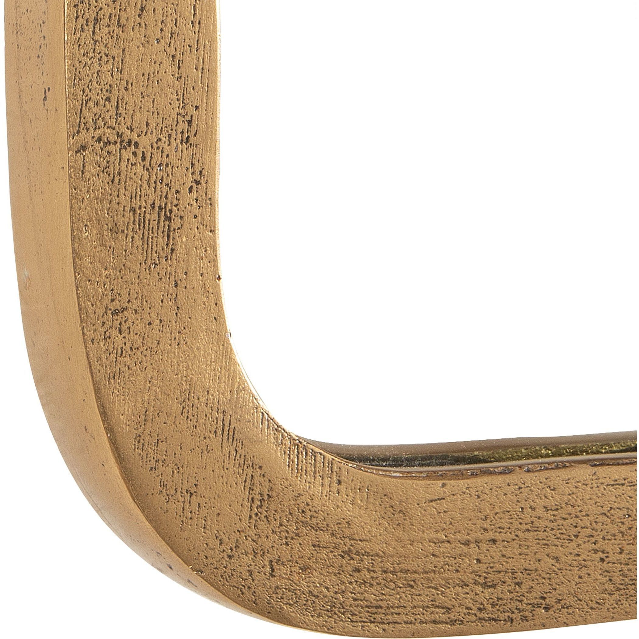 Vestry 35.5 X 24 inch Antique Brass Mirror