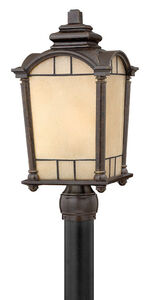 Hinkley Lighting Wellington 1 Light Post Lantern (Post Sold Separately) in Regency Bronze 2161RB-ES