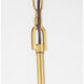Enzo 6 Light 22 inch Brass Pendant Ceiling Light