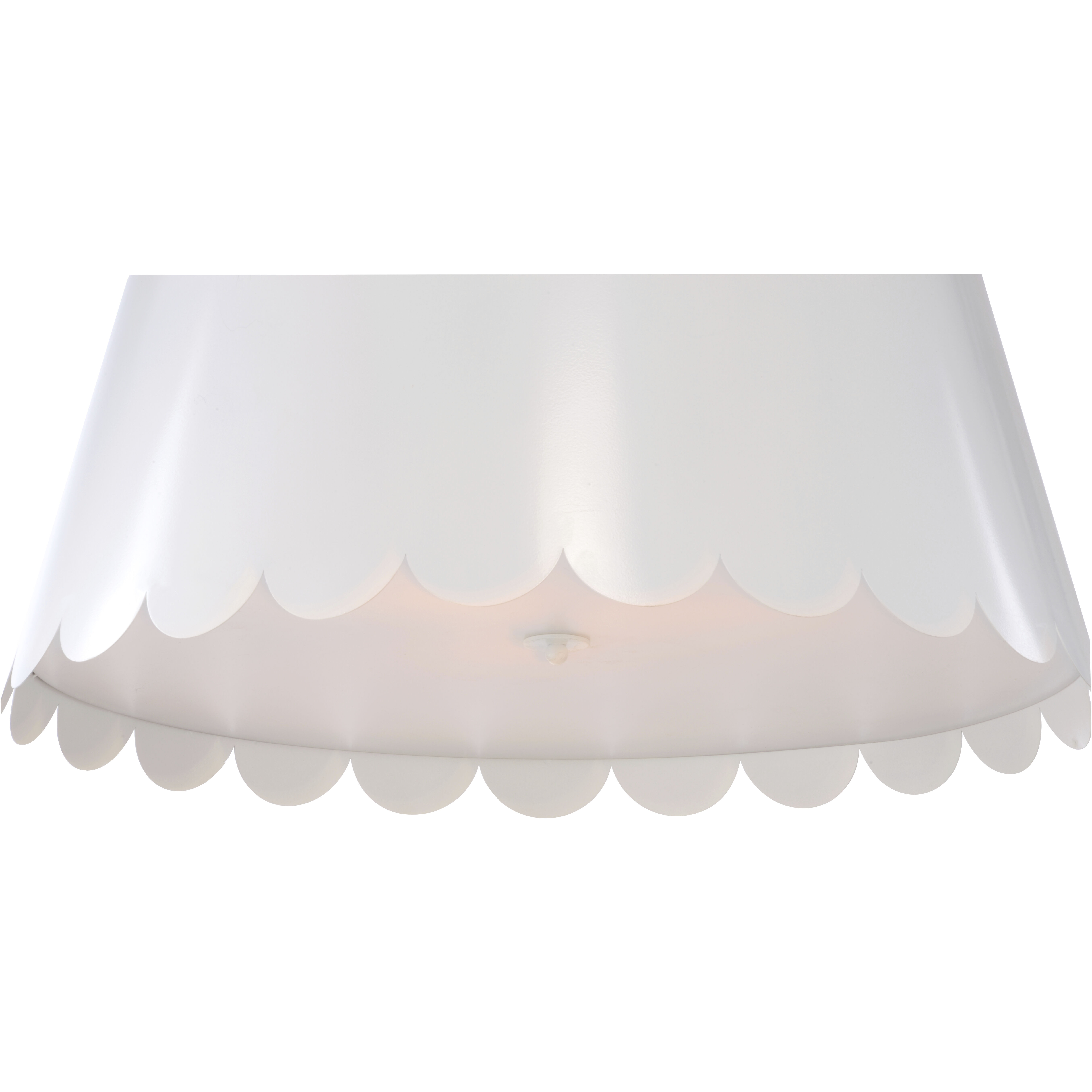 Meg Braff 3 Light 29 inch White Pendant Ceiling Light, Large