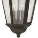 Estate Series Edgewater 3 Light 10 inch Oil Rubbed Bronze Outdoor Hanging Lantern in Non-LED