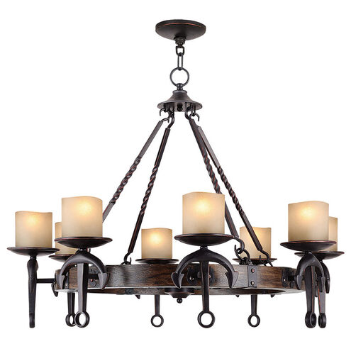 Cape May 8 Light 35 inch Olde Bronze Chandelier Ceiling Light