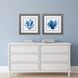 Waterside Collection Blue Framed Art