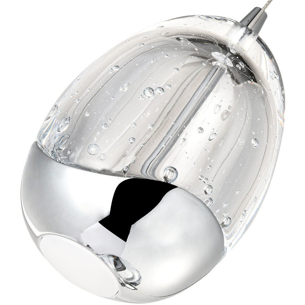 Artisan Collection/VENEZIA Series 7 Light 9 inch Polished Chrome Pendant/Chandelier Ceiling Light