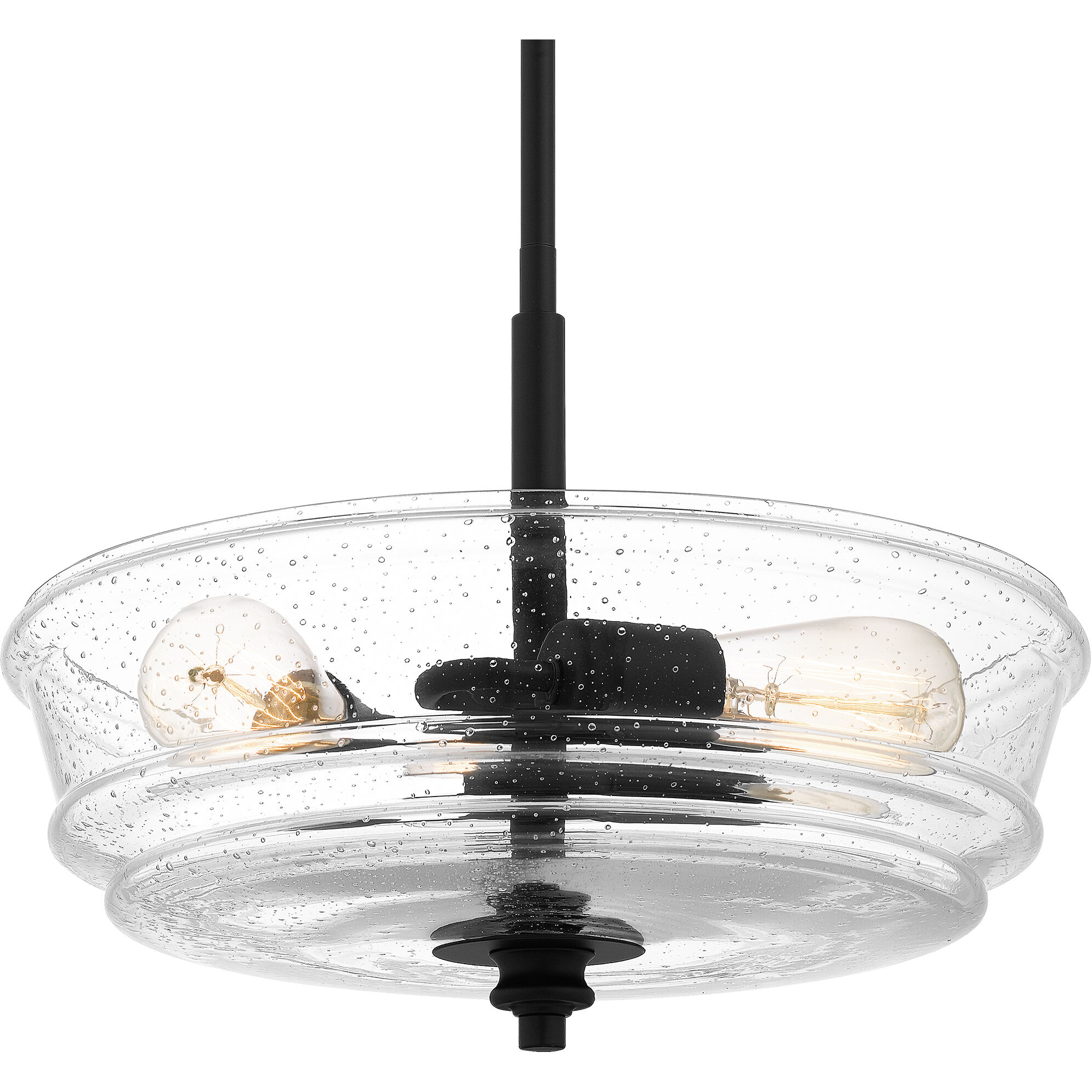 McIntire 3 Light 15 inch Matte Black Pendant Ceiling Light