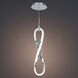 Marise LED 1 inch Chrome Mini-Pendant Ceiling Light, dweLED