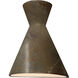 Ambiance Collection - Retro Wall Sconce Wall Light in Tierra Red Slate, Form+Finish+Function
