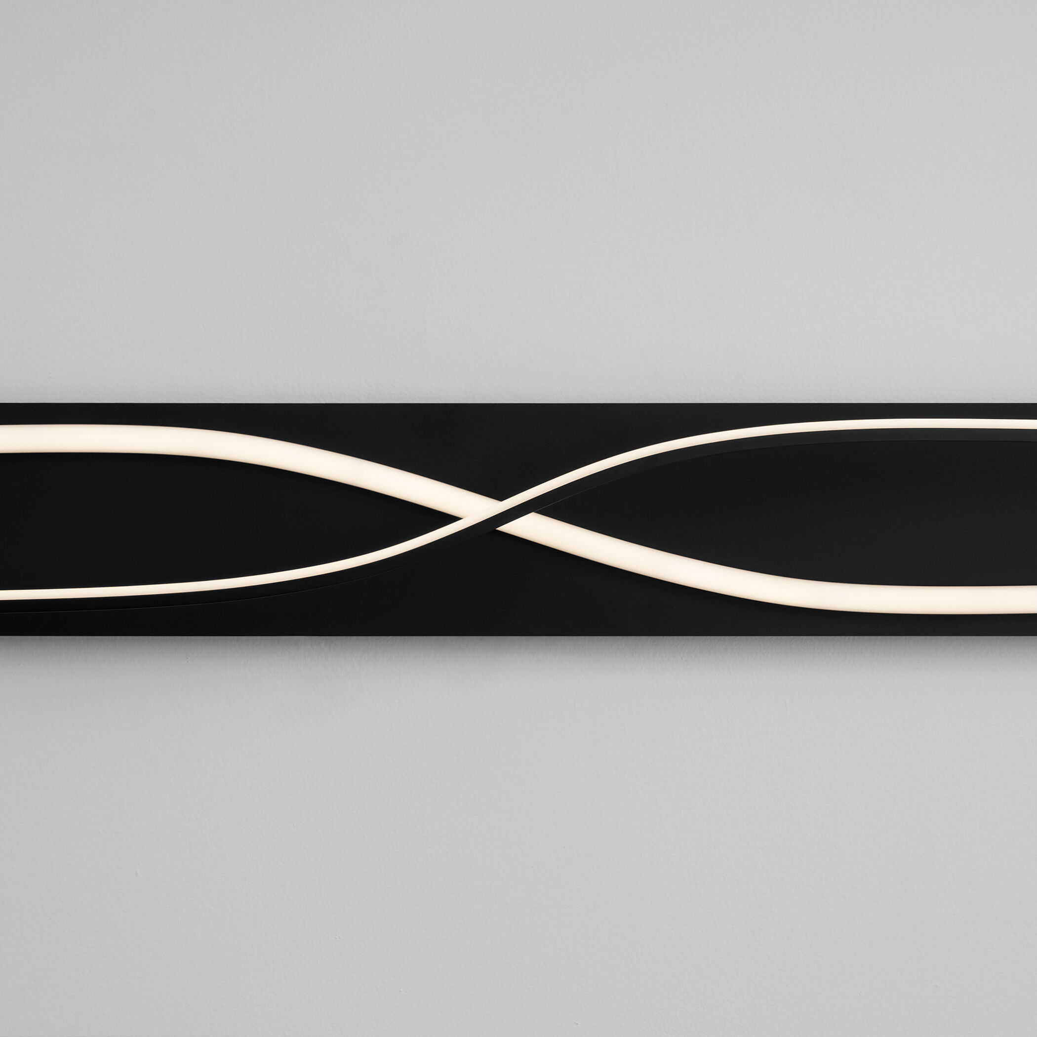 Hyperion 2 Light 34 inch Black Vanity Light Wall Light