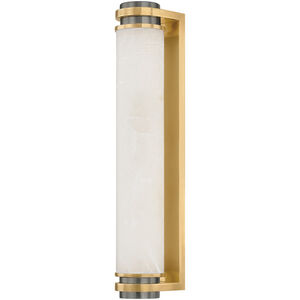 Sorrento LED 3 inch Vintage Brass/Vintage Pewter ADA Wall Sconce Wall Light
