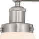 Cone 2 Light 15.5 inch Brushed Satin Nickel Bath Vanity Light Wall Light