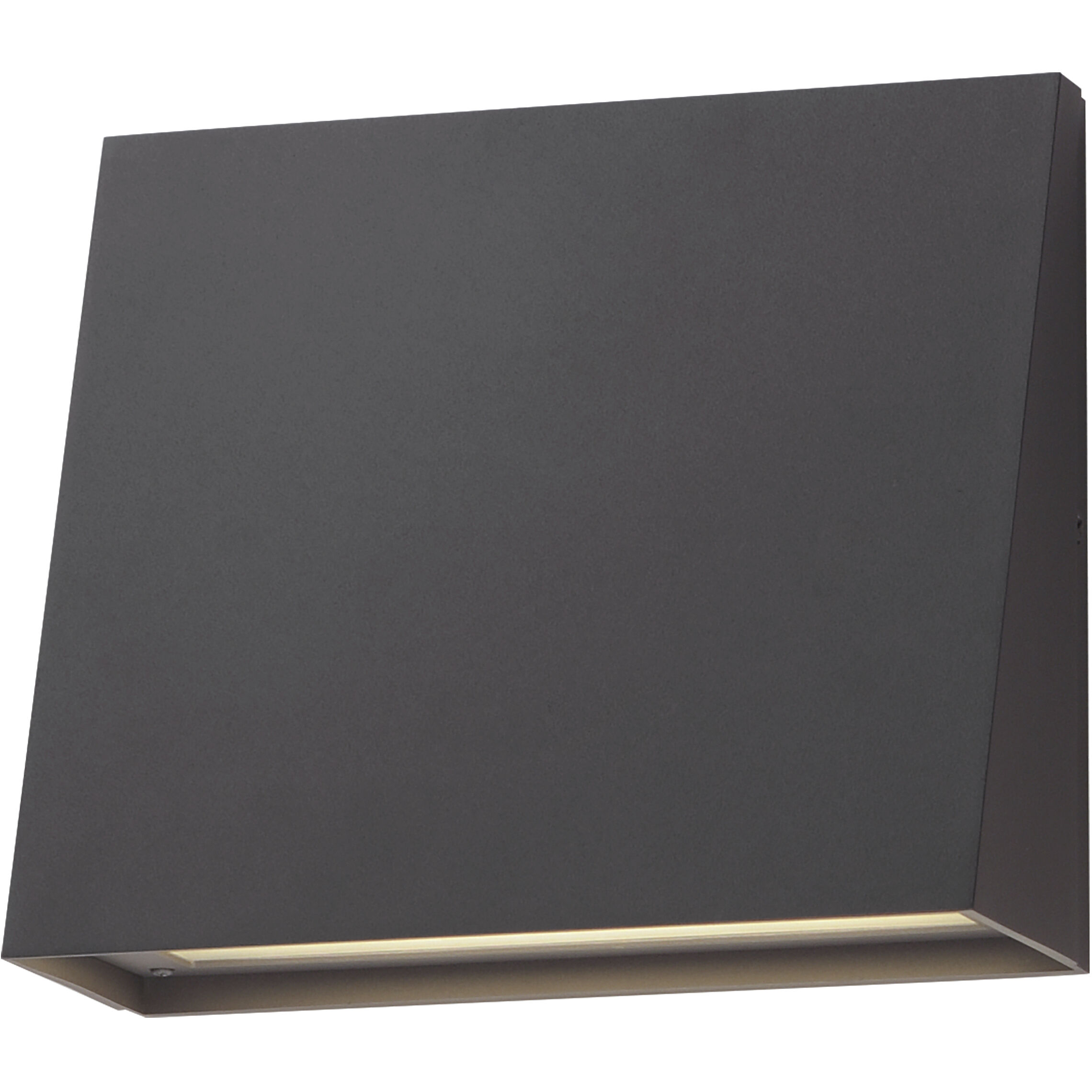 Pathfinder LED 8 inch Architectural Bronze Outdoor Wall Mount