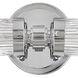 Jude 2 Light 24 inch Polished Nickel Bath Light Wall Light