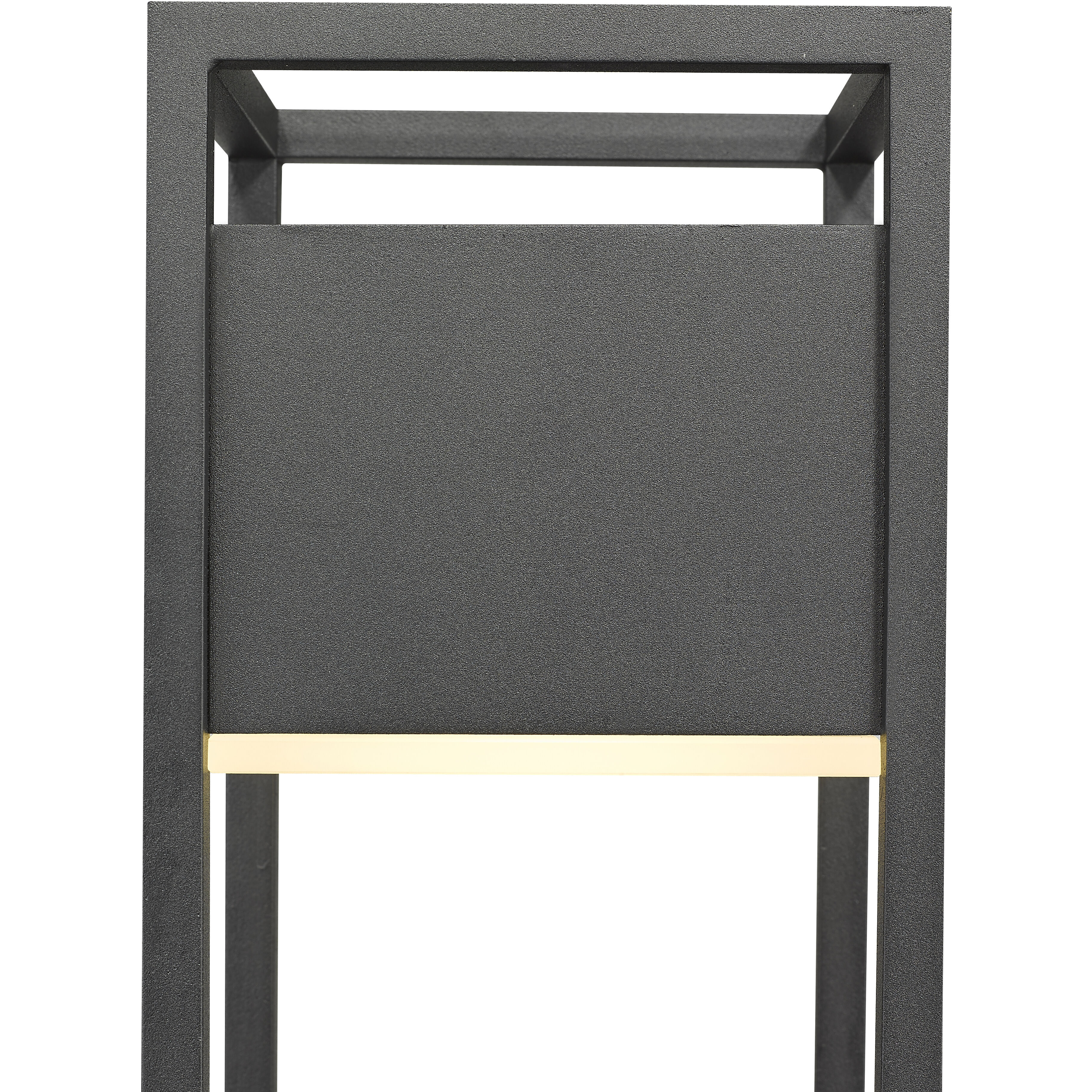 Barwick LED 22.25 inch Black Outdoor Pier Mounted Fixture