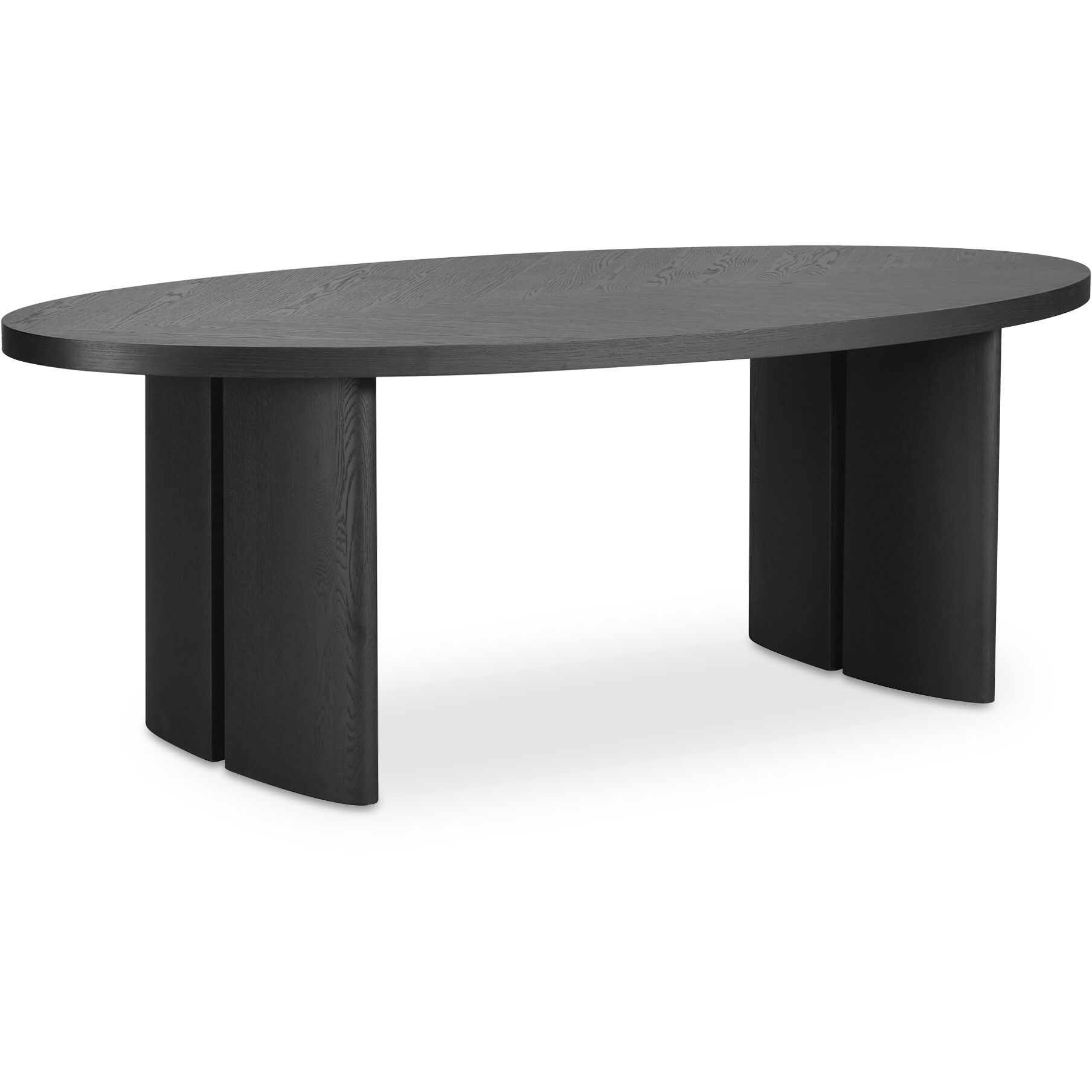 William 85.75 X 43.25 inch Black Dining Table