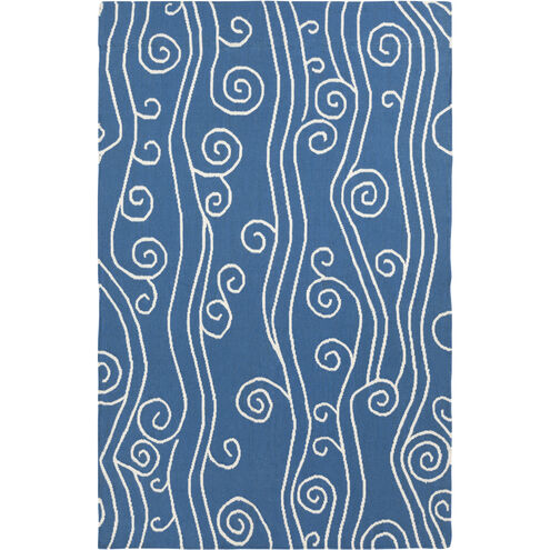 Boardwalk 36 X 24 inch Navy, Ivory Rug