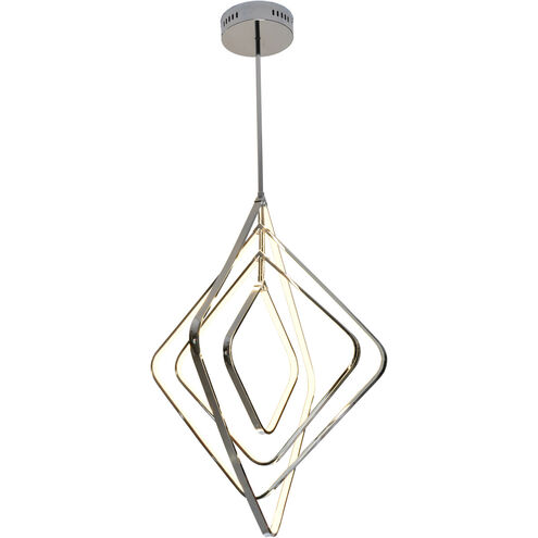 Canada LED 24 inch Chrome Pendant Ceiling Light