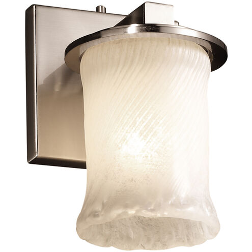 Veneto Luce Wall Sconce Wall Light in 700 Lm LED, Brushed Nickel, Whitewash (Veneto Luce), Dakota