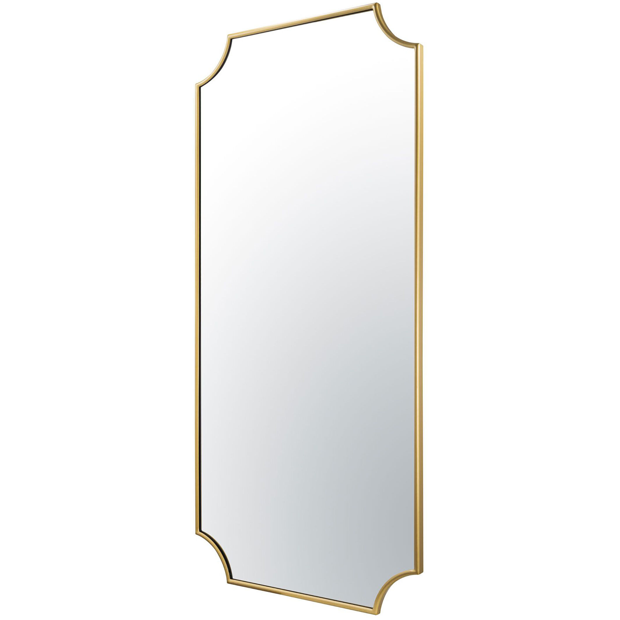 Carlton 50 X 24 inch Gold Wall Mirror, Tamara Day Collaboration
