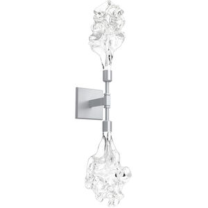 Blossom LED 5.6 inch Classic Silver Indoor Sconce Wall Light in 2700K LED, Double