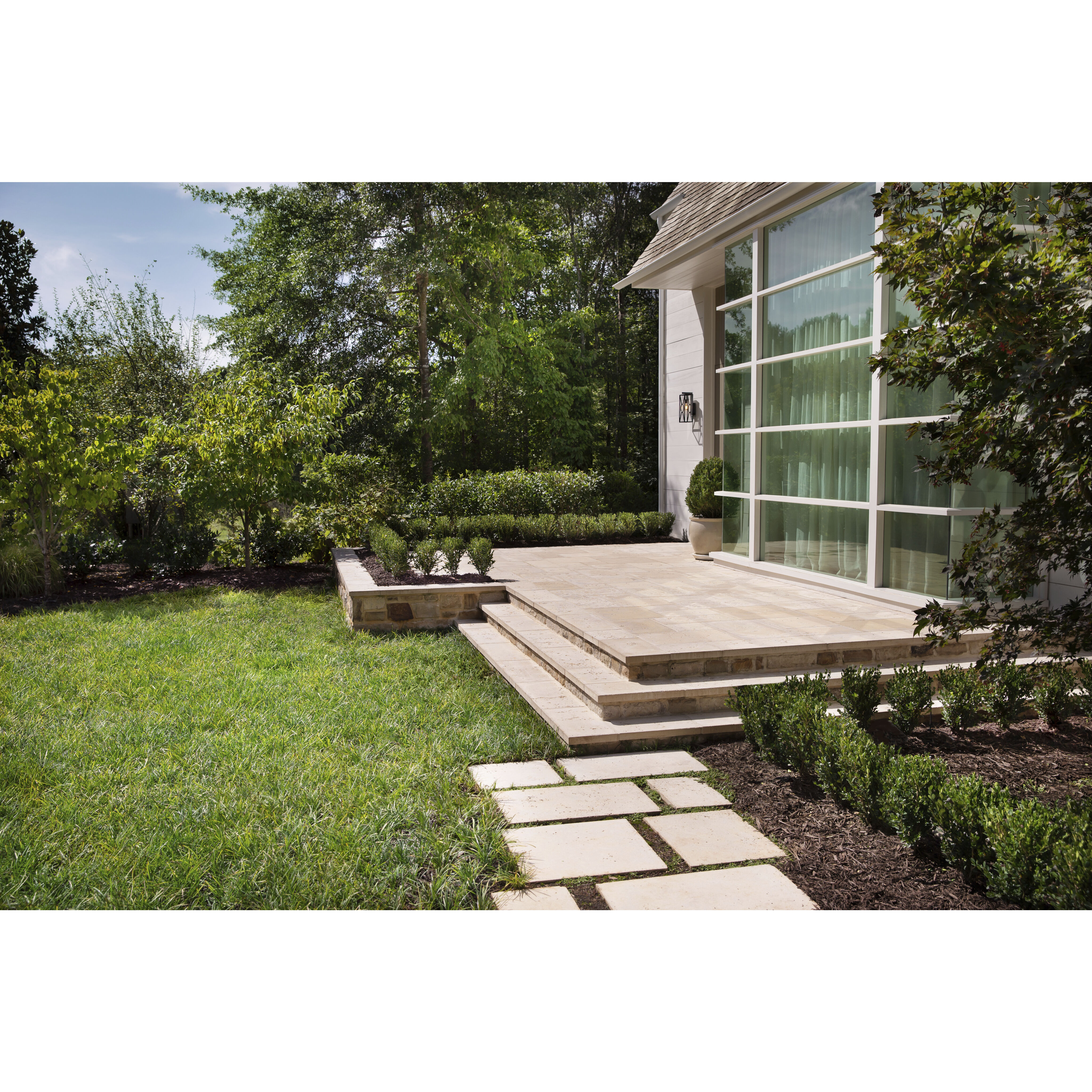 Coastal Elements Brixton Outdoor Wall Mount Lantern in Burnished Bronze, Small