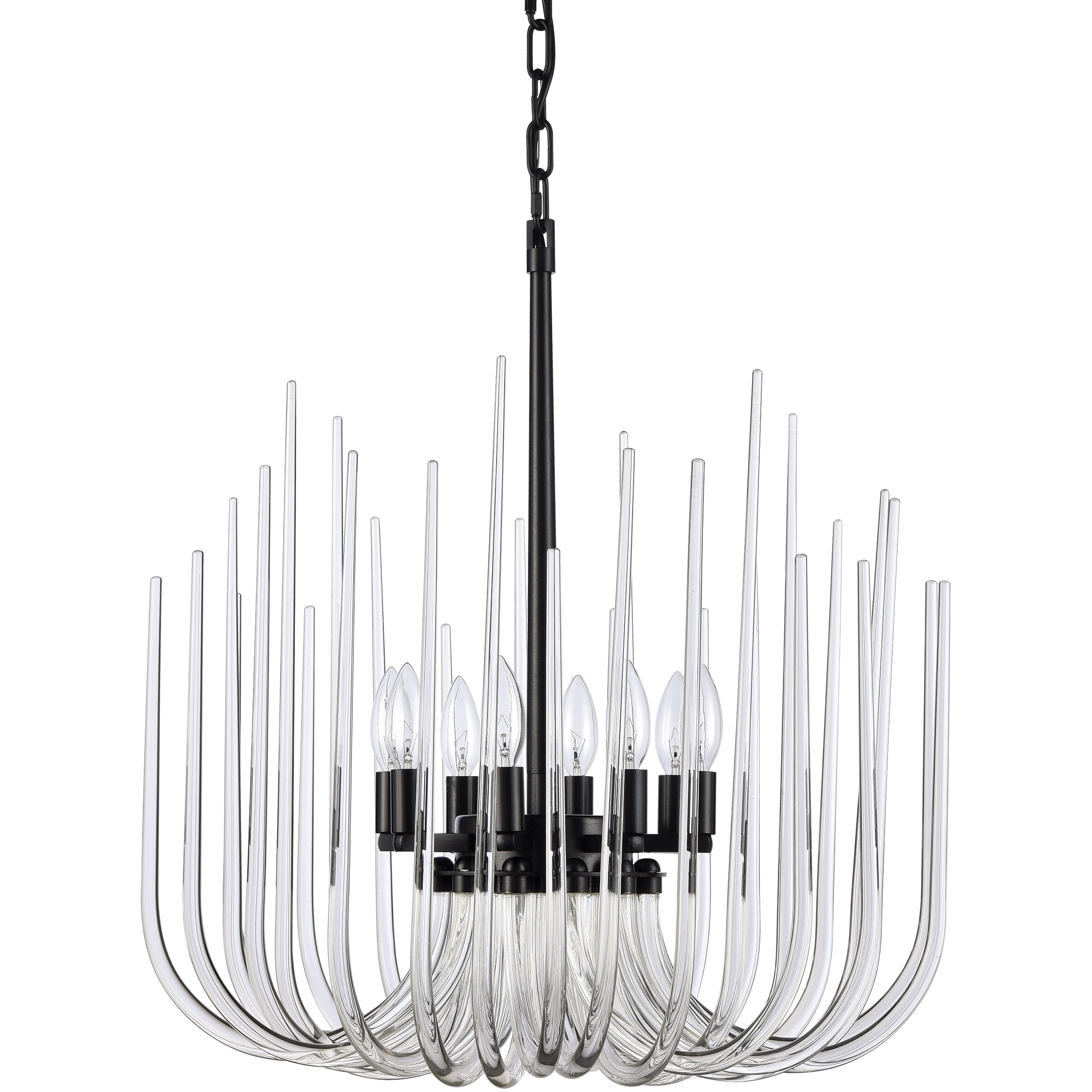 Zeev Lighting CD10031 8 SBB Astoria 8 Light 23.63 inch Satin