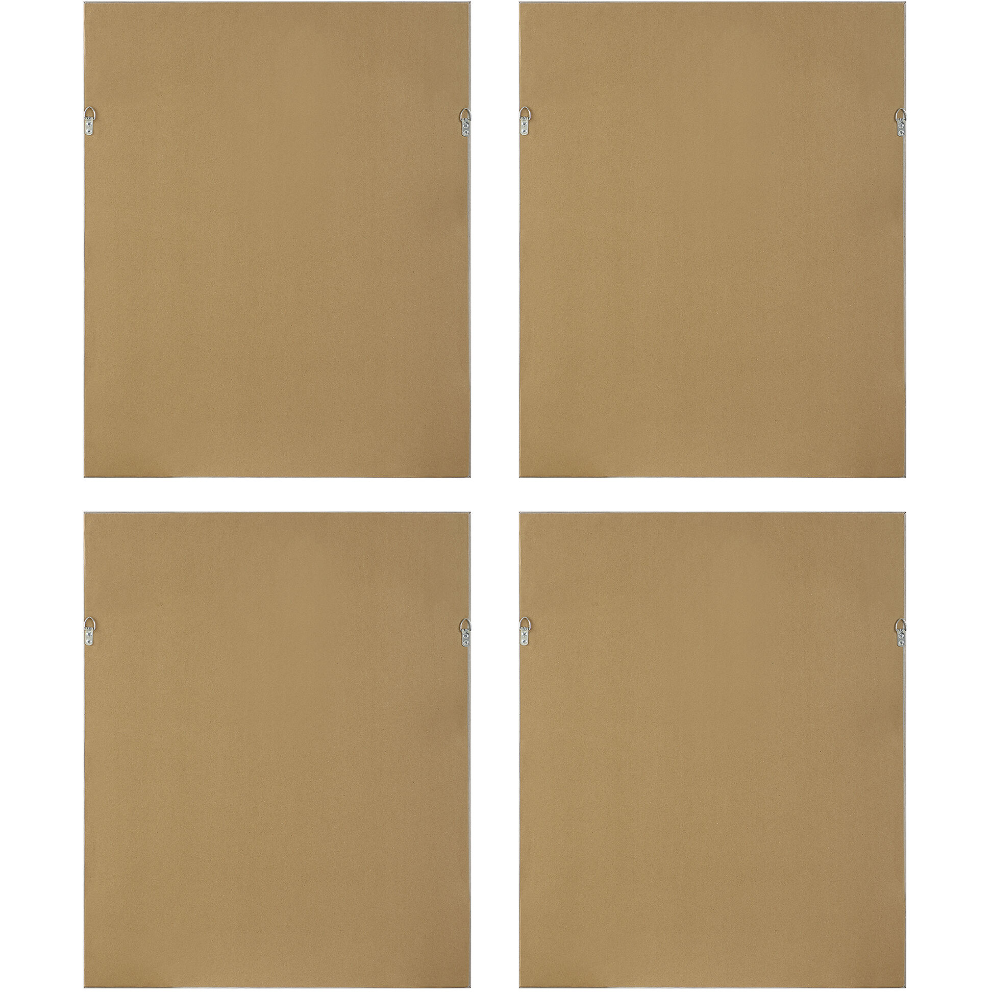 Shibori Coral 32.25 X 26.25 inch Framed Prints, Set of 4