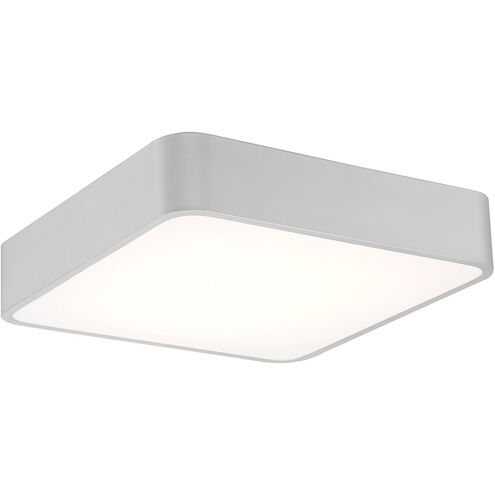 Granada LED 15.75 inch Satin and White Flush Mount Ceiling Light