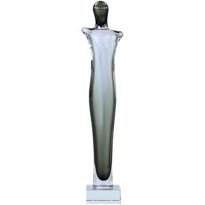 Glass Silhouette 22.5 X 5 inch Sculpture, Medium
