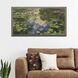 Waterside Collection Blue Framed Art