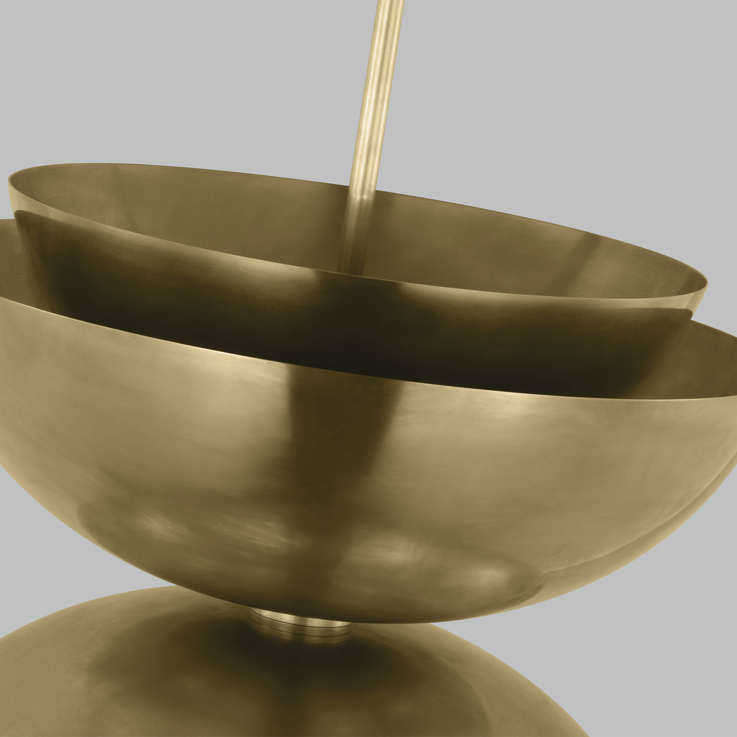 Sean Lavin Shanti LED 20.5 inch Natural Brass Line-Voltage Pendant Ceiling Light