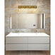 Fontaine 34 X 6 X 11.25 inch Rubbed Brass Vanity in Rubbed Bronze