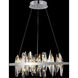 Canada LED 24 inch Chrome Chandelier Ceiling Light