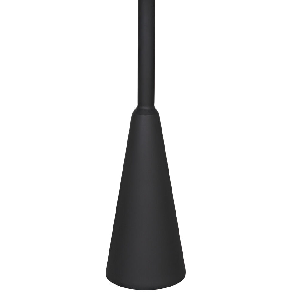 Hiro 24.5 X 17 inch Matte Black Side Table