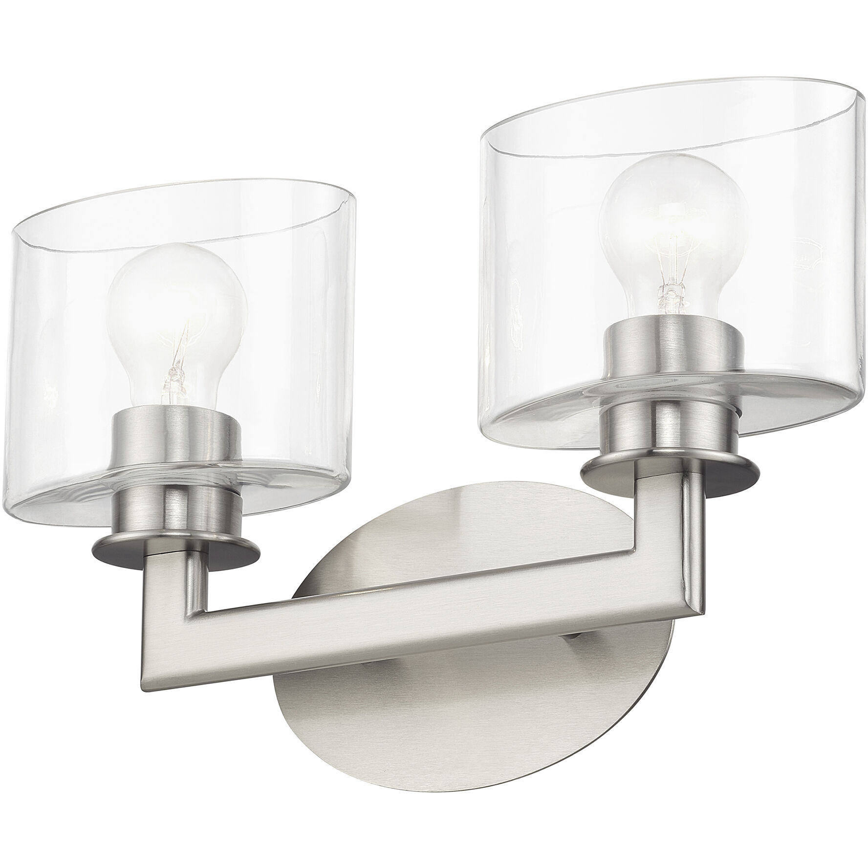 Bernardino 2 Light 16 inch Brushed Nickel Vanity Wall Sconce Wall Light